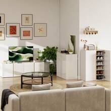 Television Stands & Entertainment Centers - White - View 5