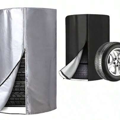 4 torby do przechowywania opon samochodowych, pokrowce na koło zapasowe z tkaniny Oxford 420D