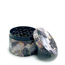 1pc 4-Layer Zinc Alloy Spice Grinder, 50mm - Ideal For Kitchen And Gifts, Spice Grinder - Multicolor - View 2