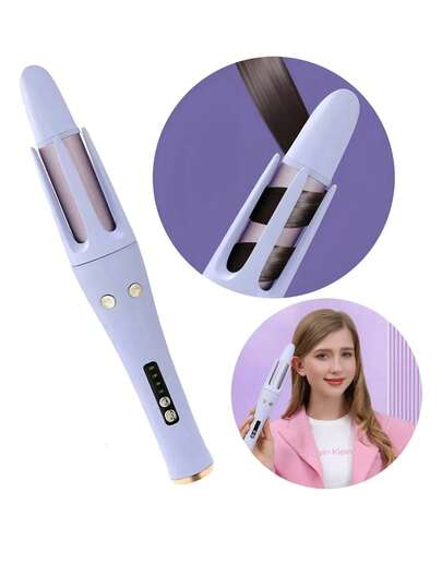 Rizador Automatico Para Cabello Diseño Exclusivo De Ceramic Lila