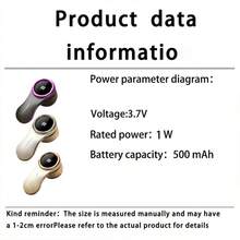 USB Powered Adjustable Electric Lint Remover - Powerful Motor, USB-C Fast Charging, Portable Fabric Shaver For Sweaters, Clothes, Furniture, Carpets, Bedding - Includes Cleaning Brush, Essential For Home & Travel Laundry - White & Rose Gold Decorative Design, Compact & Efficient, Stylish Storage Solution. - Digital Display Upgrade - View 11