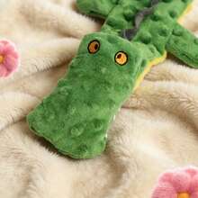 Đồ chơi chó cỡ lớn có tiếng kêu, đồ chơi tương tác cho chó con với giấy nhăn, đồ chơi kéo co cho chó, đồ chơi nhai bằng vải nhung phù hợp cho các giống chó nhỏ, trung bình và lớn. - màu xanh lá - Xem 5