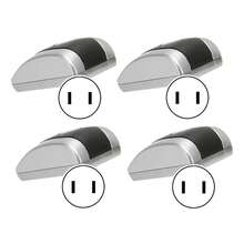 Caja de ahorro de energía inteligente (paquete de 4), 30 000 W, ahorro automático de energía para el hogar, ideal para televisores. - Negro - Ver 1