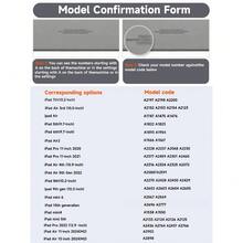 1pc Polka Dot Printed Tablet Protective Case, Compatible With Apple IPad 10.2" / IPad Pro 11" 2020/2021, IPad (A16) 11" 11th Gen 2025, IPad 9th/10th Gen, Apple Air 4th 10.9", Galaxy Tab S6 Lite 10.4", /, Anti-Drop, With Pencil Slot, Sleep/Wake Support, Romantic Gift For Friends And Family - 多色-7 - 查看 7