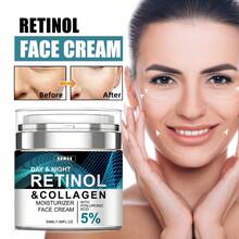 Face Moisturizer For Aging Skin: Wrinkle Cream For Older Women And Men 50 And 60 Plus With Retinol, Collagen And Hyaluronic Acid – Facial Moisturizer For Mature Skin, 1.7 Fl. Oz (Medium, Unscented) - default - View 5