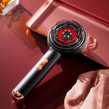 Electric Massage Comb - Household Hair Care Comb - Hair Texture Care - Hair Styling Care - Comb - Scalp Massager - Hair Care Comb - Scalp Friction Massager - Multicolor - View 4