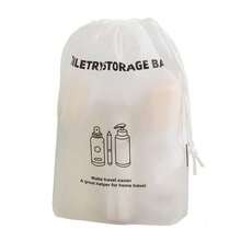 OISE ART STORE Set 3pz Organizer Da Viaggio Borsa Per Articoli Toilette Casa 20x24cm Sacco Con Coulisse 87701 - - Multicolore - Visualizzare 1