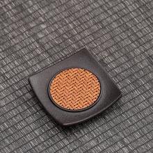 4pcs/Set Chinese Style Round Bamboo Woven Cup Coasters, Handmade Mats, Tea Cup Pads, Premium Tea Ceremony Cup Accessories - Multicolor - View 9