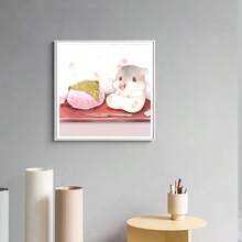 LaoJieYuan 2026 New Style Cartoon Little Hamster Patterns Cross Stitch Kits Count Printed Canvas DMC DIY Handmade Embroidery Kits Needlework Sets Diy Kit Crafts Embroidered Embroidery Kit Cross Stitch Kits Crochet Kit Punch Needle Kit Sewing Accessories Sewing Kit Embroidery Thread Craft Kit Stitch Stuff Sewing Patterns Crochet Craft Supplies Embroidery Kit Beginners Sewing Pattern - Need to Embroider By Yourself, No Frame - View 4