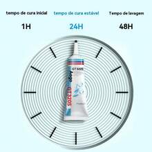 Odor-Cola Transparente Para Reparo De Sapatos Sem Com Resina Macia De Alta Resistência , Ideal Consertar E Botas Usadas - cola para conserto de sapatos - Visão 4