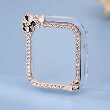 1 Set Butterfly, Rhinestone, Bee, Daisy Watch Case Series Compatible With Apple Watch 38/40/41/42/44/45/46/49mm, Suitable For Apple Watch S11/S10/9/8/7/6/5/4/3/2/1/SE - Multicolor - View 11