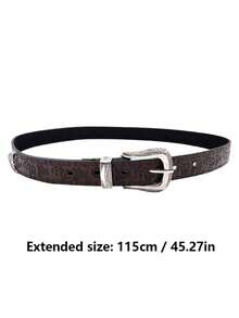 1pc Retro Butterfly Pattern Women's Elongated Waist Belt, Y2K American Aesthetic Style, Unique Carved Details, Versatile With Jeans And Casual Wear, Minimalist Yet Eye-Catching Design, Suitable For Punk Street Style - Multicolor - View 7