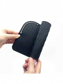 Heysam 耐热硅胶垫及美发造型工具旅行垫套，适用于卷发棒、直发器、平板夹，专业耐热/防滑台面垫 - 彩色 - 查看 10