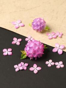 1pc Floral Silicone Nail Art Mold, High Relief Wedding Hydrangea Template, Reusable Gel Nail Stamping Tool, DIY Nail Salon Supplies - Clear - View 4