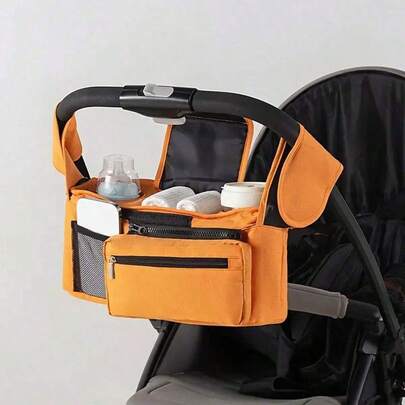 Storage Tool - Universal Accessory Storage Bag For Baby Stroller, Baby Stroller Hanging Bag, Handcart Storage Basket