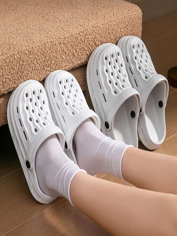 女士透气防滑软底厚底沙滩凉鞋，EVA夏季户外拖鞋，礼品