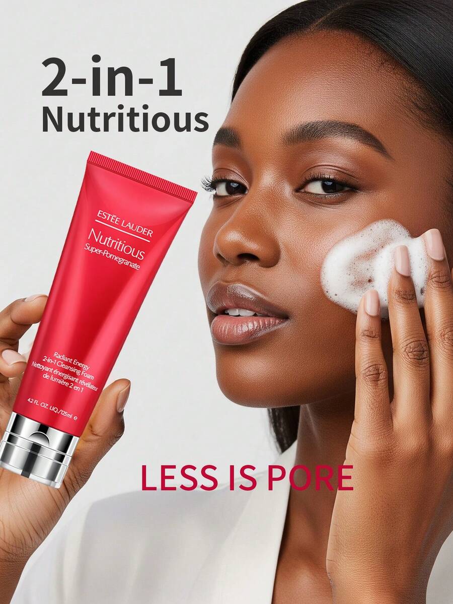 Estée Lauder 雅诗兰黛滋养二合一泡沫洁面乳及面膜 125毫升 - 125毫升 - 查看 1