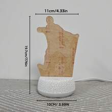 1pc Modern Style Football Multicolor Night Light, Suitable For Desktop Decoration Lamp In Various Room Types - Home Decor, Adding Holiday Atmosphere, Perfect Gift Choice For Birthday Party And Festivals, Interesting Design, Football Fan Gift, Compact Design, Decorative Lamp, Ambient Lighting, Room Decor - Play Soccer - View 5