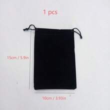 Foldable Velvet Jewelry Storage Pouch, Portable Travel Organizer For Rings, Earrings, Pendants, Necklaces, Bracelets - Storage Bag - View 15