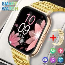 Reloj inteligente multifuncional unisex - Pantalla HD de 1.5", llamadas inalámbricas, control de cámara, ajuste de música, seguimiento de actividad física, fondo de pantalla personalizable | Compatible con teléfonos Android, alertas de llamadas y mensajes - Multicolor - Ver 13