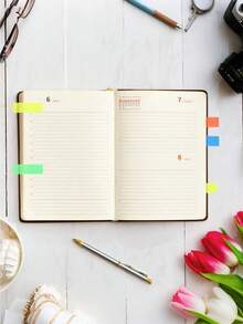 1000 miếng - Nhãn dán tự dính, Giấy ghi chú dính, Độ trong suốt cao (4.5cm * 1.2cm) Nhãn đánh dấu trang đa năng dành cho giáo viên, học sinh và văn phòng! (Nhiều màu), Nhãn đánh dấu trang tự dính, Giấy ghi nhớ, Chuẩn bị cho năm học mới - Nhiều màu - Xem 12