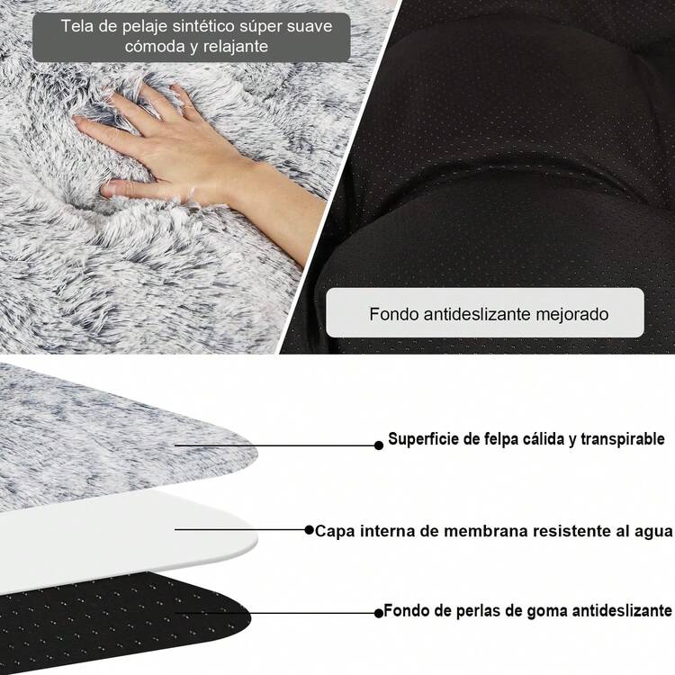 Pet Bed & Crate Mat - Grey - View 6