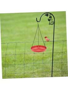 Outdoor Multifunctional Bird Feeder Set - Hummingbird Feeder + Bird Bath, Dual-Piece Set, Suitable For All Bird Species, Easy Installation, Divided Bird Bath And Feeder - Multicolor - View 2
