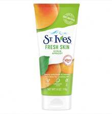 St. Ives [170克] 圣艾芙杏子磨砂膏 | 温和配方，滋养肌肤 | 排名第一的磨砂膏品牌，带来温和的身体和面部SPA体验 | 无油配方，经皮肤科医生测试 | 100%天然去角质颗粒，温和去除粗糙角质，令肌肤焕发光彩 - 杏 - 查看 2