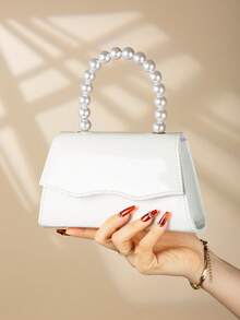 REMANLAND Chiếc ví cầm tay đính ngọc trai thanh lịch và quyến rũ, thiết kế nắp gập tinh tế, phù hợp làm ví dự tiệc/cocktail, ví dạ hội, ví đeo vai/đeo chéo, với dây đeo bằng kim loại, hoàn hảo cho phụ nữ tham dự các bữa tiệc, đám cưới, dạ hội và các sự kiện trang trọng, một lựa chọn lý tưởng cho các cô gái thích tiệc tùng và các quý cô, cũng là một món quà tuyệt vời dành cho phái nữ. - Xem 6