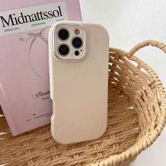 1pc Girl Macaron Creative Phone Case, Compatible With IPhone 11 12 13 14 15 16 17 Series, Great Gift For Family, Friends, Holidays