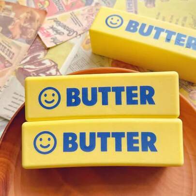 超柔软慢回弹哈奇米笑脸黄油棒，慢回弹挤压玩具，学生减压佳品，生日、圣诞节、万圣节、复活节完美礼物