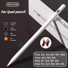 Tương thích với Apple Pencil thế hệ 1 và 2, có tính năng chống chạm lòng bàn tay và cảm biến độ nghiêng, phù hợp với các dòng máy 6/7/8/9/10 (2018-2026), Mini thế hệ 5/6, Air thế hệ 3/4/5, Pro thế hệ 11/12. - Nhiều màu - Xem 3