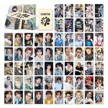 92张双面照片卡，韩国明星周边LOMO卡，艺人收藏品，粉丝礼物，生日礼物套装 - 彩色 - 查看 5