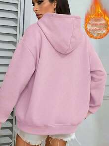 Women Sweatshirts - Pink - View 2
