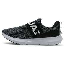 Under Armour Women's Running Shoes UA W Surge 3 Slip: Lightweight, Comfortable, Simple, Casual Shoes 3026507-001 - Black/Gray - View 1