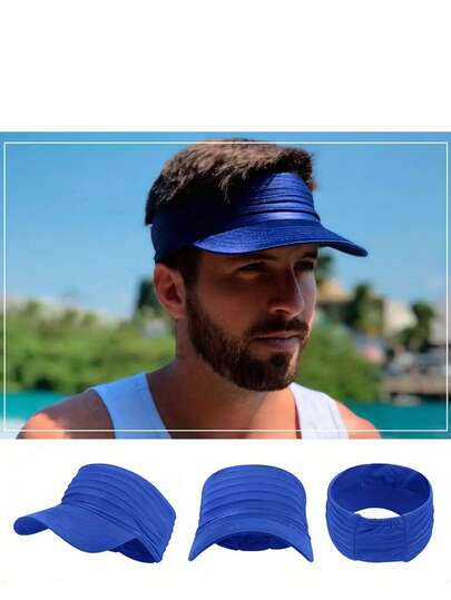 Unisex Outdoor Sunshade Cap, Breathable Quick-Dry Sports Hat For Running, Spring/Summer