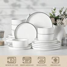 Essgarnituren - Weiß, 18-teilig - Übersicht 8