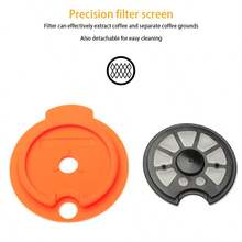 Filtre à capsule de café réutilisable compatible Bosch de couleur orange - Orange - Voir 7