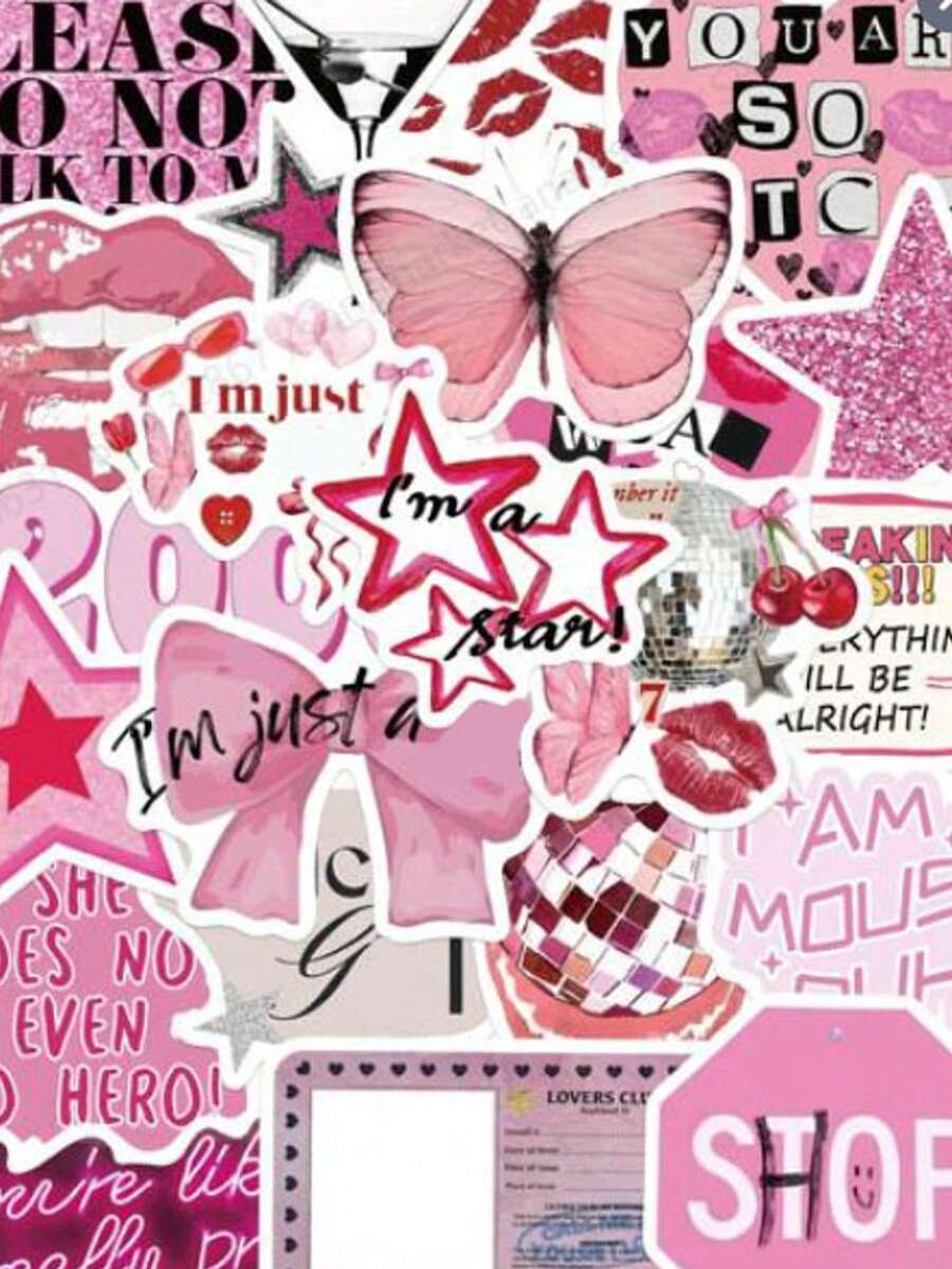 50 piezas Pegatinas retro Y2K, pegatinas artísticas, pegatinas geniales, pegatinas estéticas, pegatinas de graffiti KPOP, pegatinas de vinilo resistentes al agua, adecuadas para botellas de agua, portátiles, teléfonos, monopatines, scrapbooks, diarios, excelentes como regalos, suministros para scrapbooking, pegatinas divertidas, pegatinas para portátiles, pegatinas para Kindle, pegatinas para teléfonos - M - Ver 1