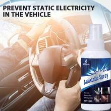 Removedor de Eletricidade Estática de Roupas, Spray Anti-Estático para Casa, Removedor de Rugas e Estática para Cabelo, Roupas, Interior de Carro, Cortinas, Sofá, Carpete, Animais de Estimação - Líquido - Visão 11