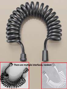 Retractable Toilet Bidet Hose Set, Extendable Water Pipe, Toilet High Pressure Water Hose, Sprayer Nozzle, Shower Hose, Faucet Flexible Cold & Hot Water Pipe - Multicolor - View 8