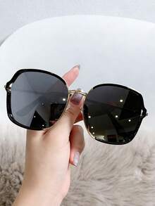 1副时尚新款韩版复古个性化眼镜 - 彩色 - 查看 7