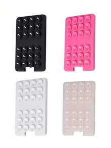Suction Cup Style Silicone Silicone Suction Cup Square Phone Case Back Silicone Suction Cup Credit Card Bag Holder Large Suction Silicone Phone Suction Cup Spring Gift - Multicolor - View 8