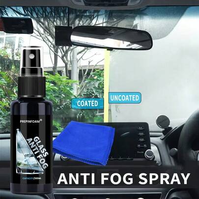 JB-XPCS 汽车玻璃防雾剂 - 长效汽车玻璃及后视镜防雾喷雾 - 高级汽车除雾涂层