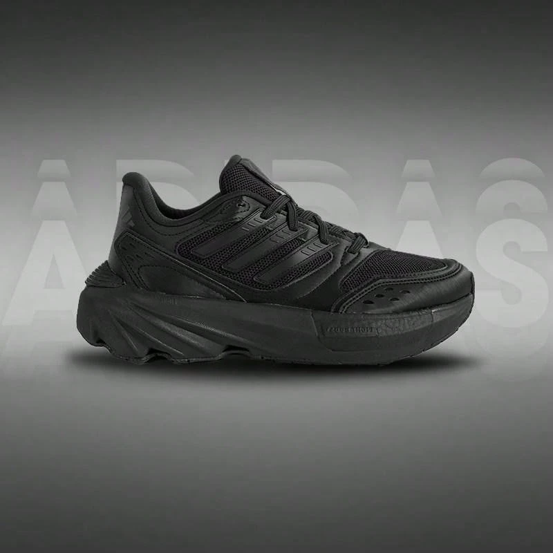 Adidas 男鞋女鞋新款休閒運動跑步鞋 - 黑色 - 查看 1