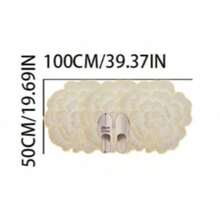 1pc Gold Floral Pattern Bathroom Mat, Bathroom Rug, Door Mat, Small Rug, Carpet, Floor Mat, Home Decor, Area Rug, Outdoor Mat, Bedroom Rug, Washable Carpet - Multicolor - View 17