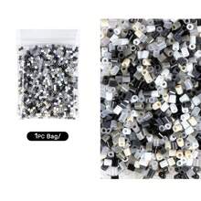 1100pcs 2.6mm Mini Fuse Beads Pixel Art Melting Beads DIY High Quality Handmade Crafts - Beans - View 12