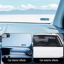 2pcs Car Windshield Toll Pass Holder Clips, Acrylic Card Clips With Strong Suction Cup, Fit Most Toll Passes - 2-piece Set - View 7