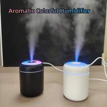 1pc Mini Essential Oil Aromatherapy Mist Diffuser & Humidifier, Cool Mist, Colorful Night Light - Humidify Air, Keep Fresh, And Relax Body And Mind,USB Powered Usage,Room Decoration - Multicolor - View 8