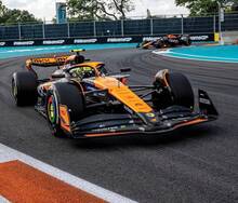 1:43 Escala Braggi Miami Grand Prix Series  F1 MCL38 Coche de Carrera #4 - #4 Lando Norris - Ver 2